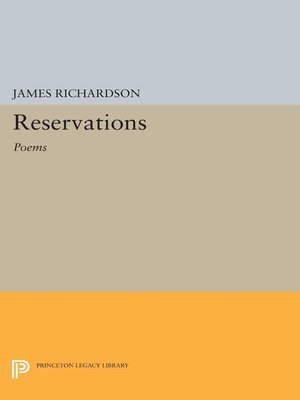 cover image of Reservations